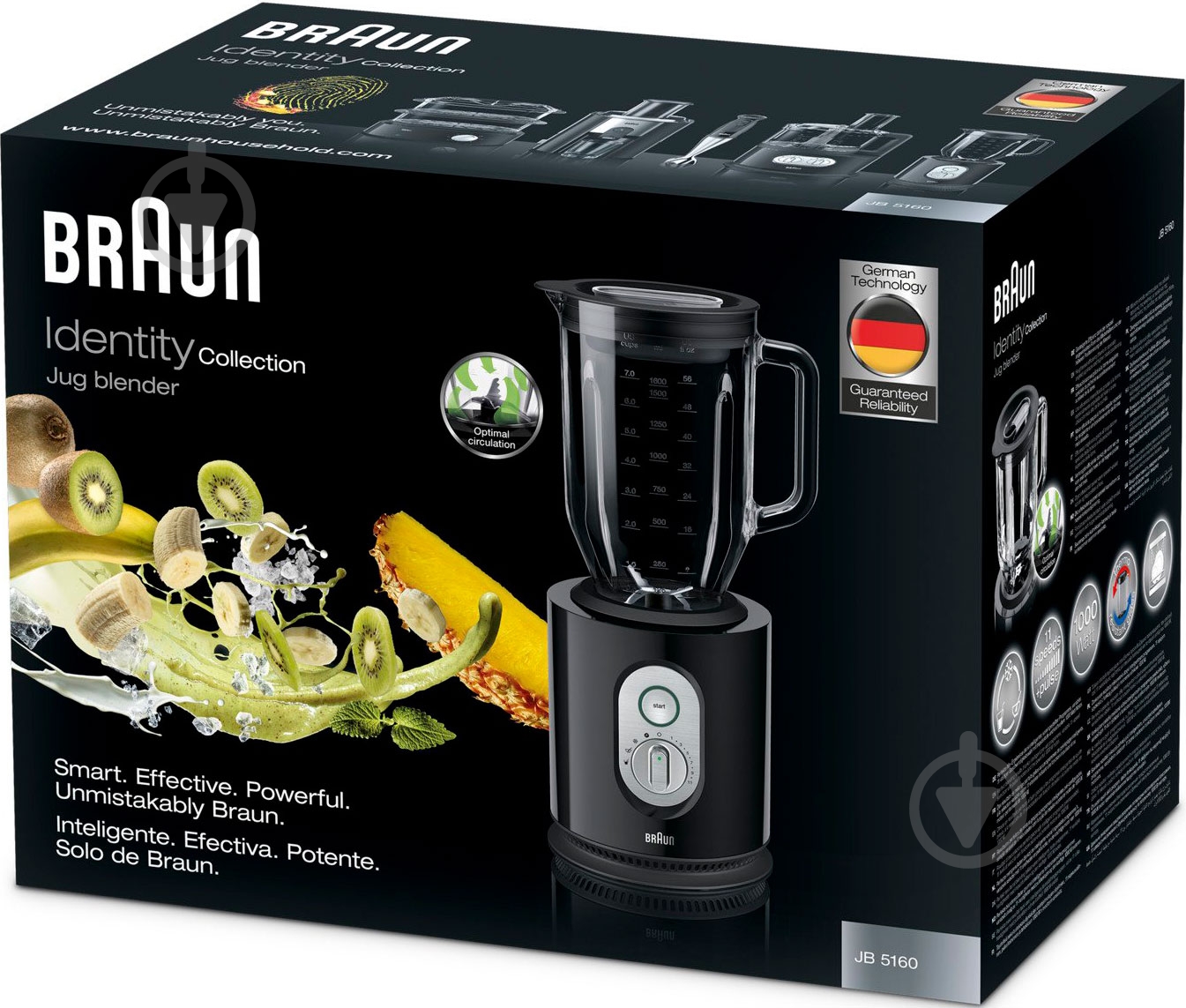 Блендер стационарный Braun JB 5160 Black - фото 4 Блендер стационарный Braun JB 5160 Black - фото 4