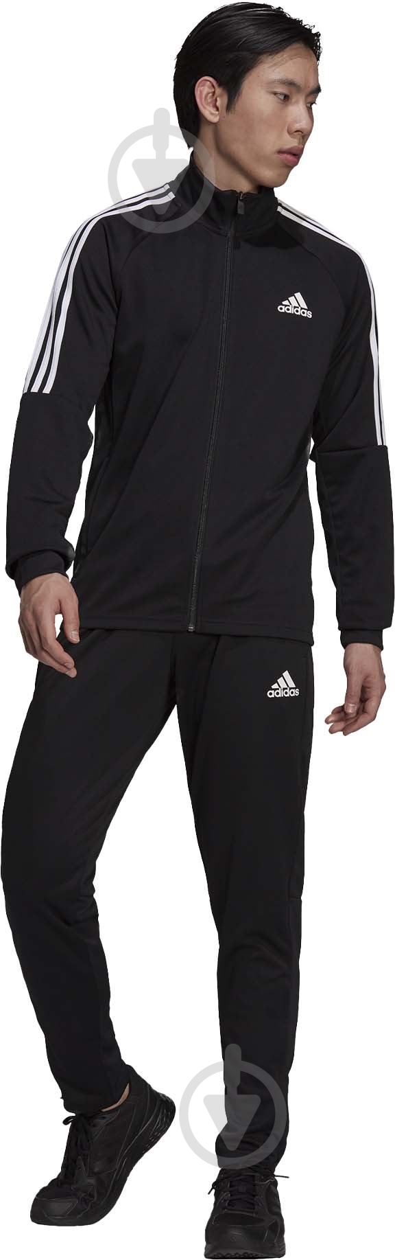 Спортивний костюм Adidas M SERENO TS H28922 р. 6 чорний - фото 2