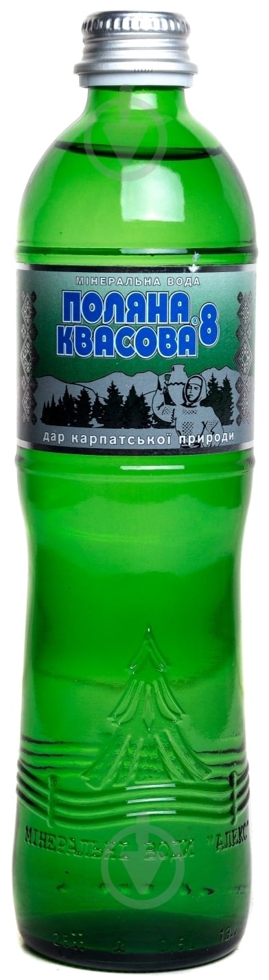 Вода Поляна Квасова сильногазированная 0,5 л - фото 1