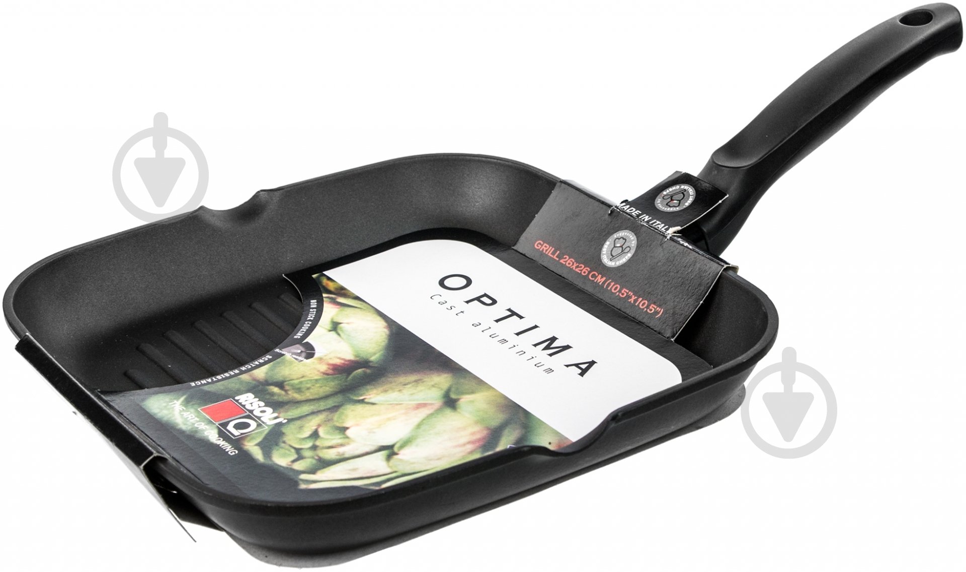 Сковорода-гриль Risoli Optima 26 см - фото 4