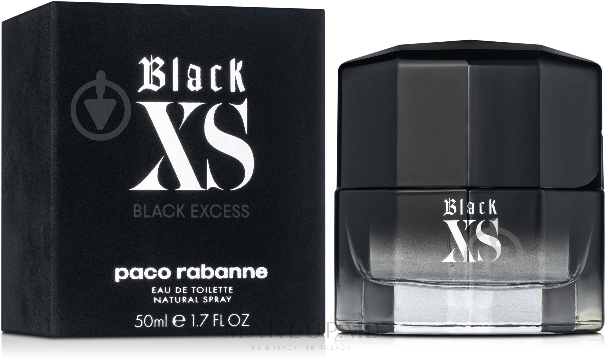 Туалетная вода PACO RABANNE Black XS 50 мл - фото 1 Туалетная вода PACO RABANNE Black XS 50 мл - фото 1