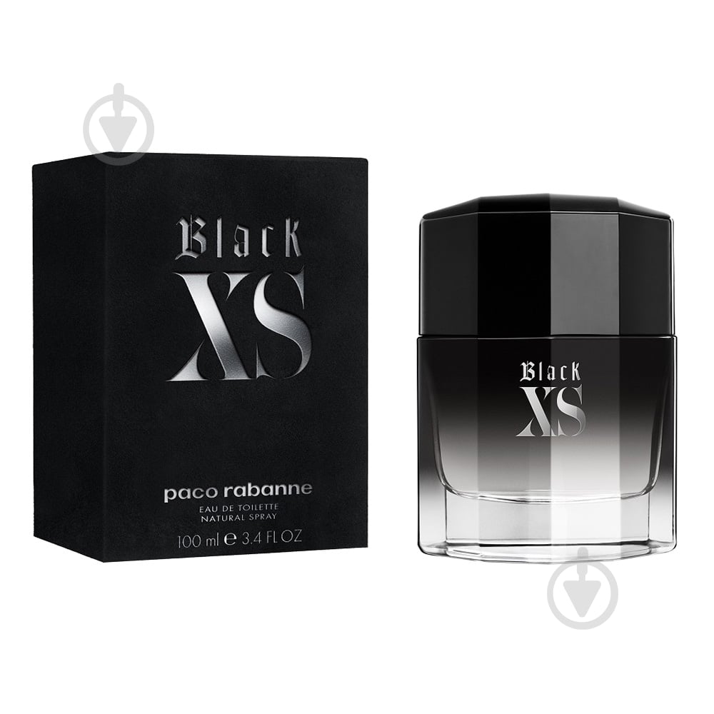 Туалетная вода PACO RABANNE Black Xs 100 мл - фото 1
