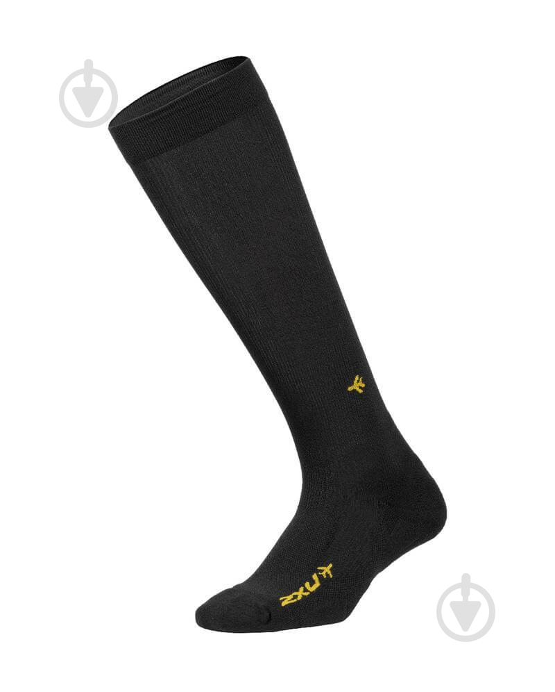 Шкарпетки 2XU Flight Compression Socks UA5688e_BLK/BLK р.S чорний - фото 1