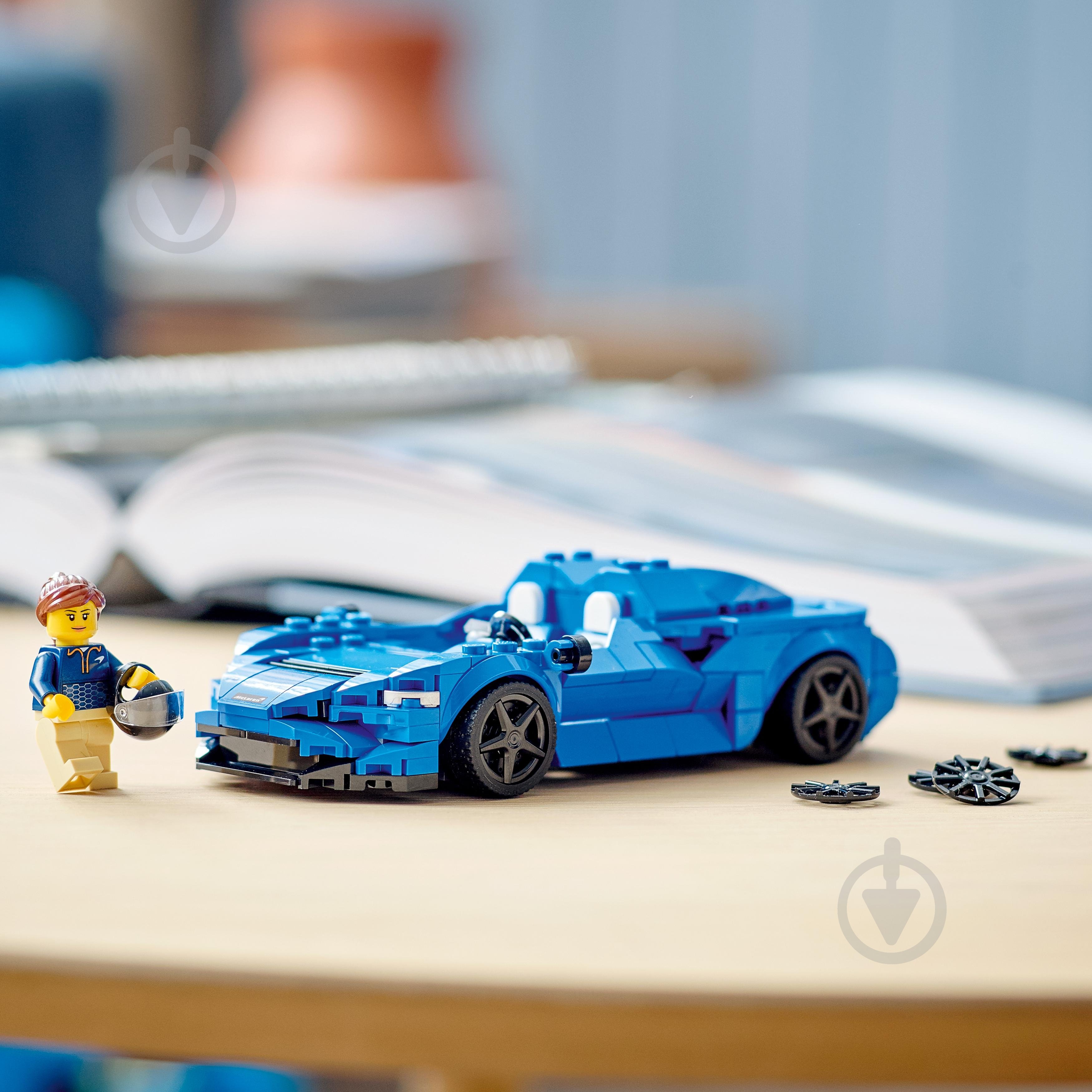 Конструктор LEGO Speed Champions McLaren Elva 76902 - фото 10 Конструктор LEGO Speed Champions McLaren Elva 76902 - фото 10