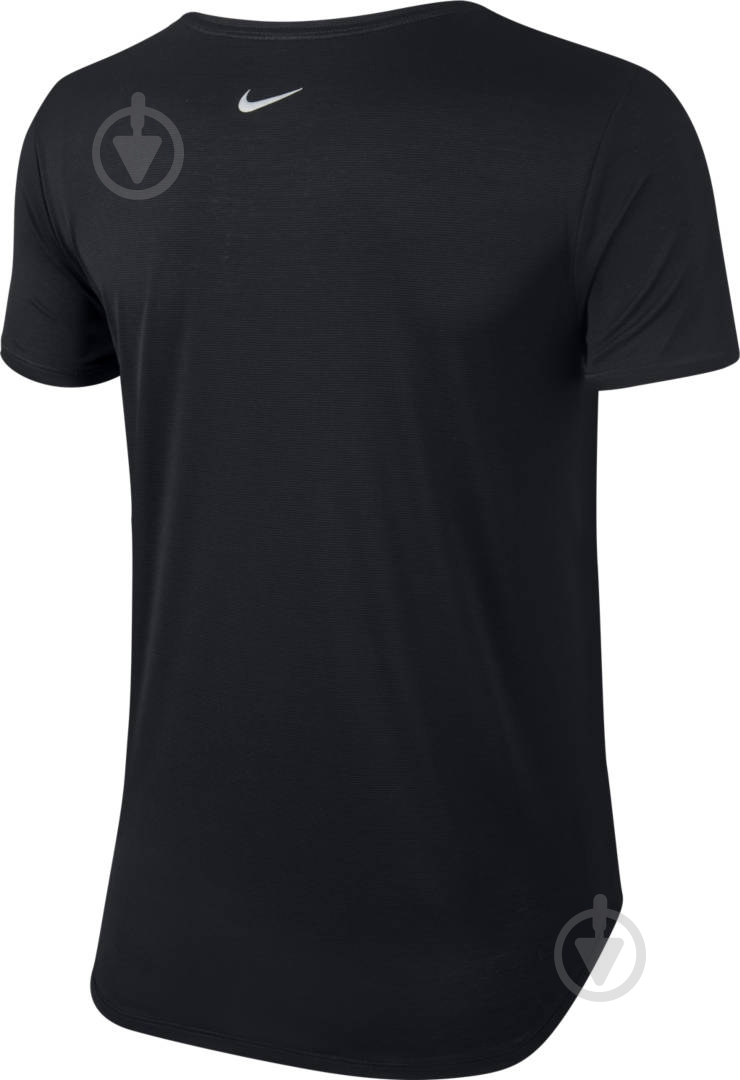 Футболка Nike W NK TOP SS SWSH RUN CJ1970-010 р.L черный - фото 2