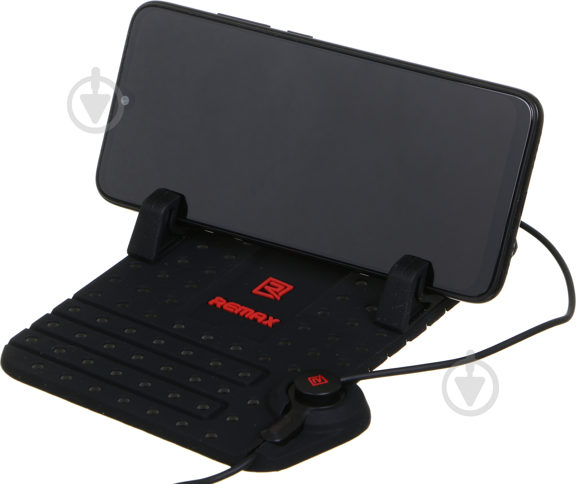 Держатель для телефона Remax черный - фото 1