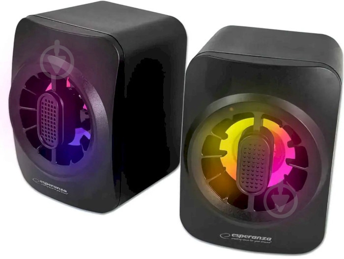 Акустика Esperanza Led Rainbow Sakara 2.0 black (EGS104) - фото 1