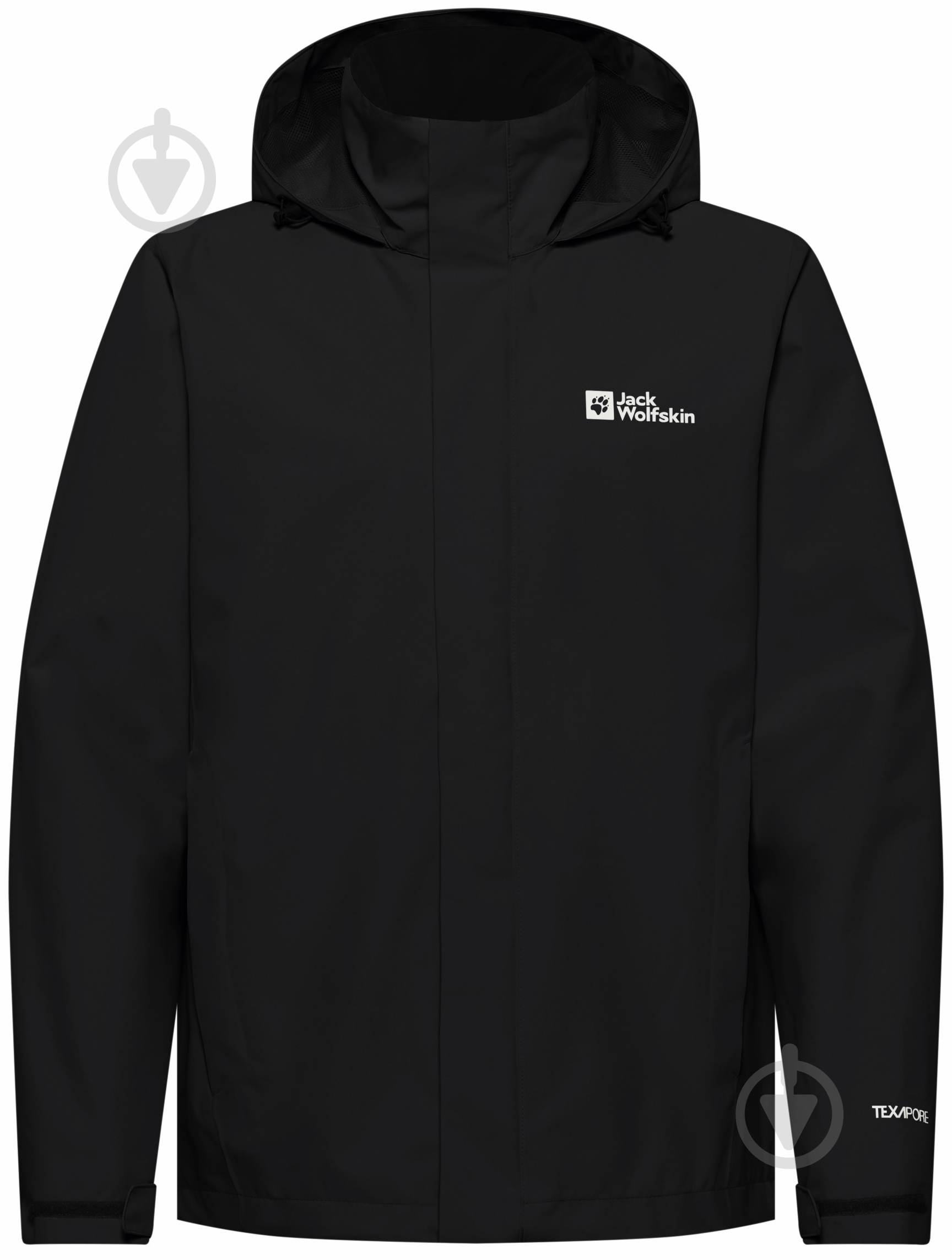 Вітрівка чоловіча демісезонна Jack Wolfskin A63903_6000 р.46 чорна - фото 6 Вітрівка чоловіча демісезонна Jack Wolfskin A63903_6000 р.46 чорна - фото 6