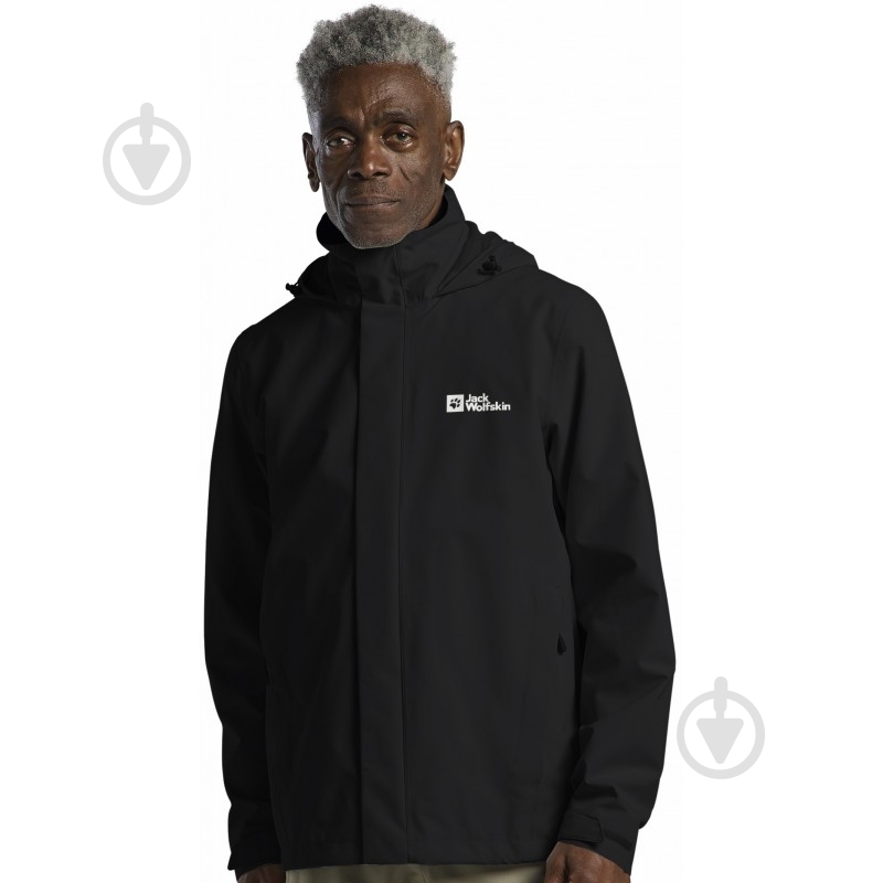 Вітрівка чоловіча демісезонна Jack Wolfskin A63903_6000 р.46 чорна - фото 1 Вітрівка чоловіча демісезонна Jack Wolfskin A63903_6000 р.46 чорна - фото 1