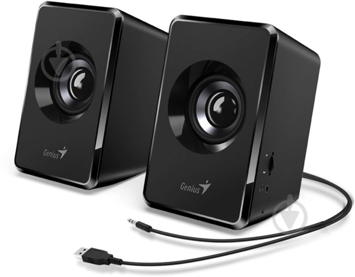 Акустическая система Genius SP-U125 USB 2.0 black - фото 2