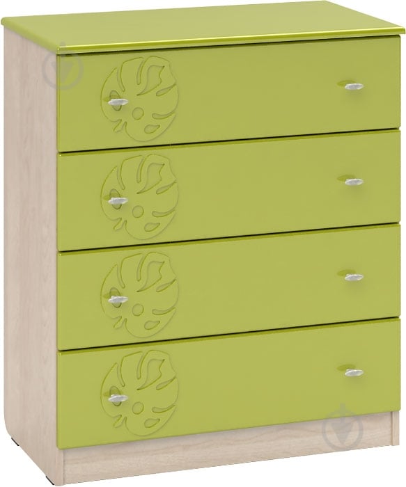 Комод Санти Мебель Маугли МДМ-05 береза/лайм - фото 1