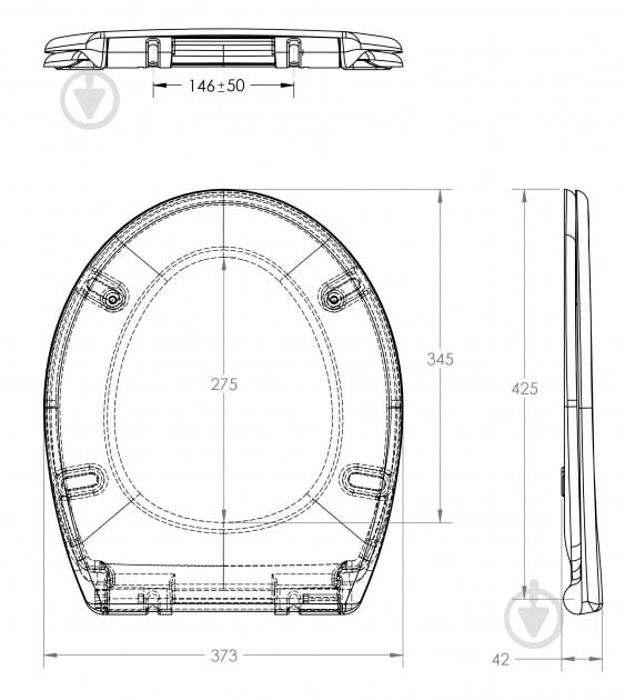 Сиденье для унитаза Koller Pool Trend М C9 - фото 3