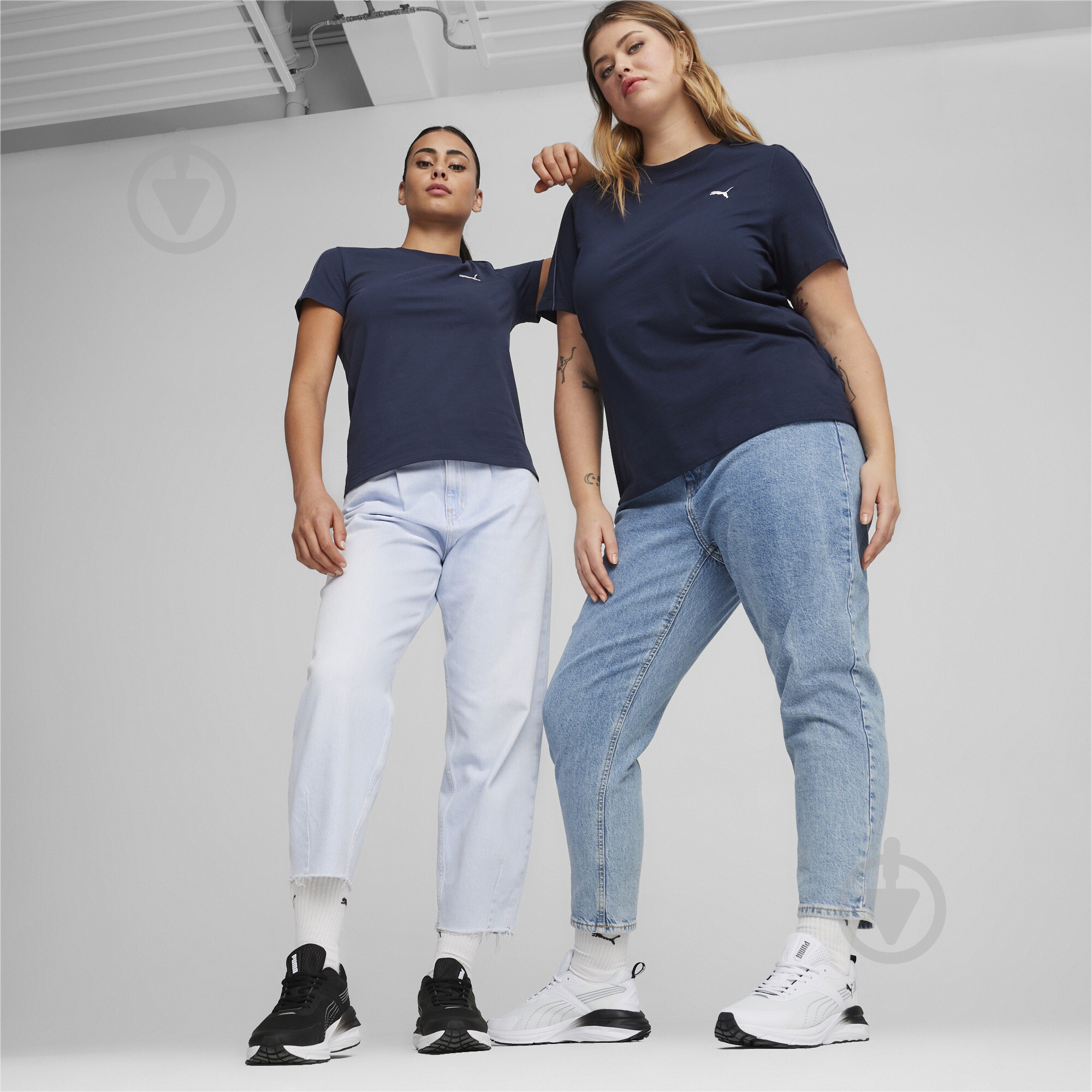 Футболка Puma HER Tee 67788314 р.S синий - фото 3