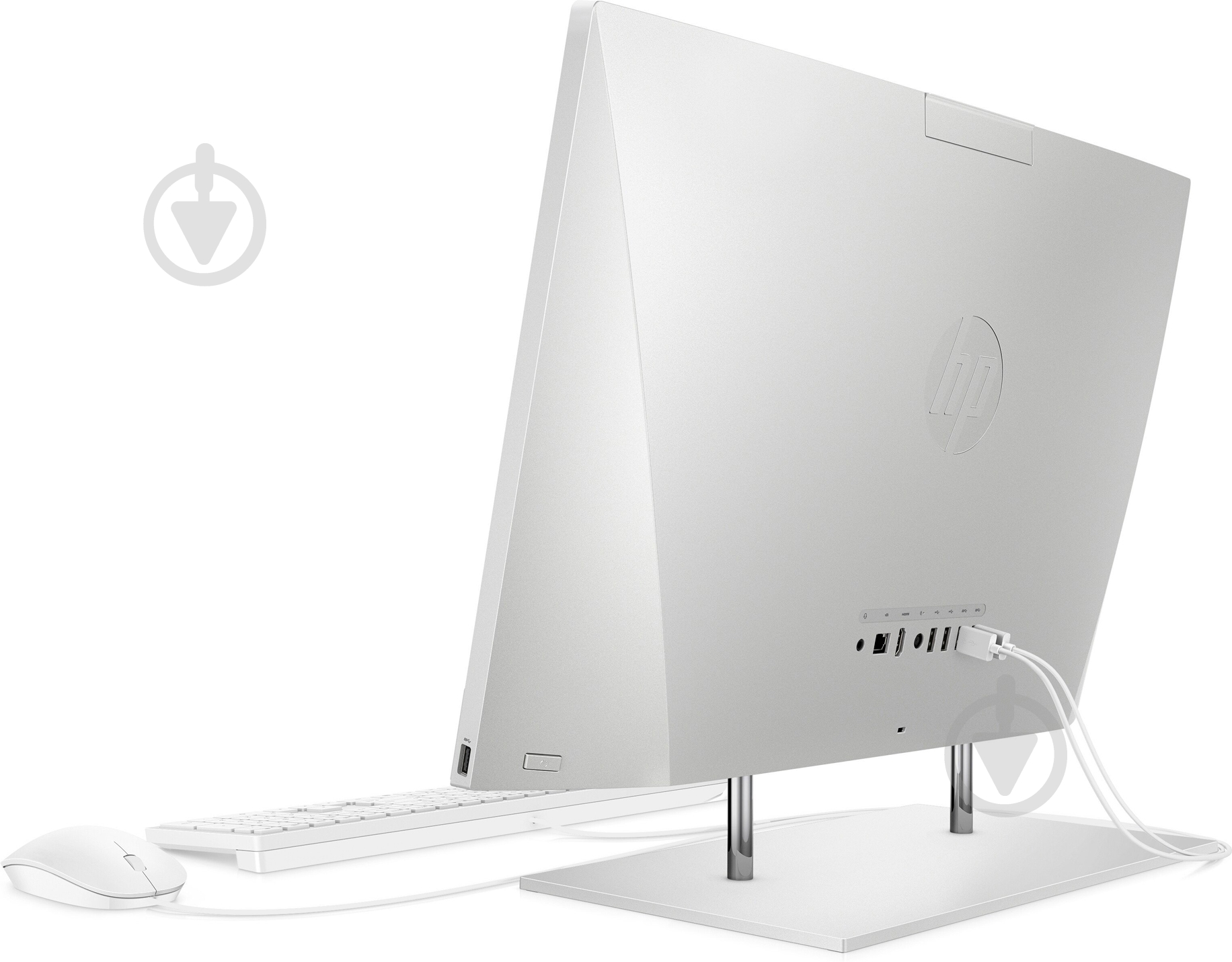 Моноблок HP All-in-One 27 (426P7EA) silver - фото 2