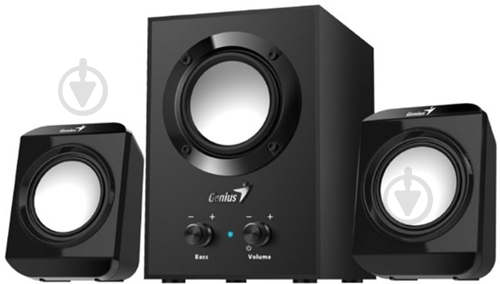 Акустическая система Genius SW 300 2.1 black - фото 1