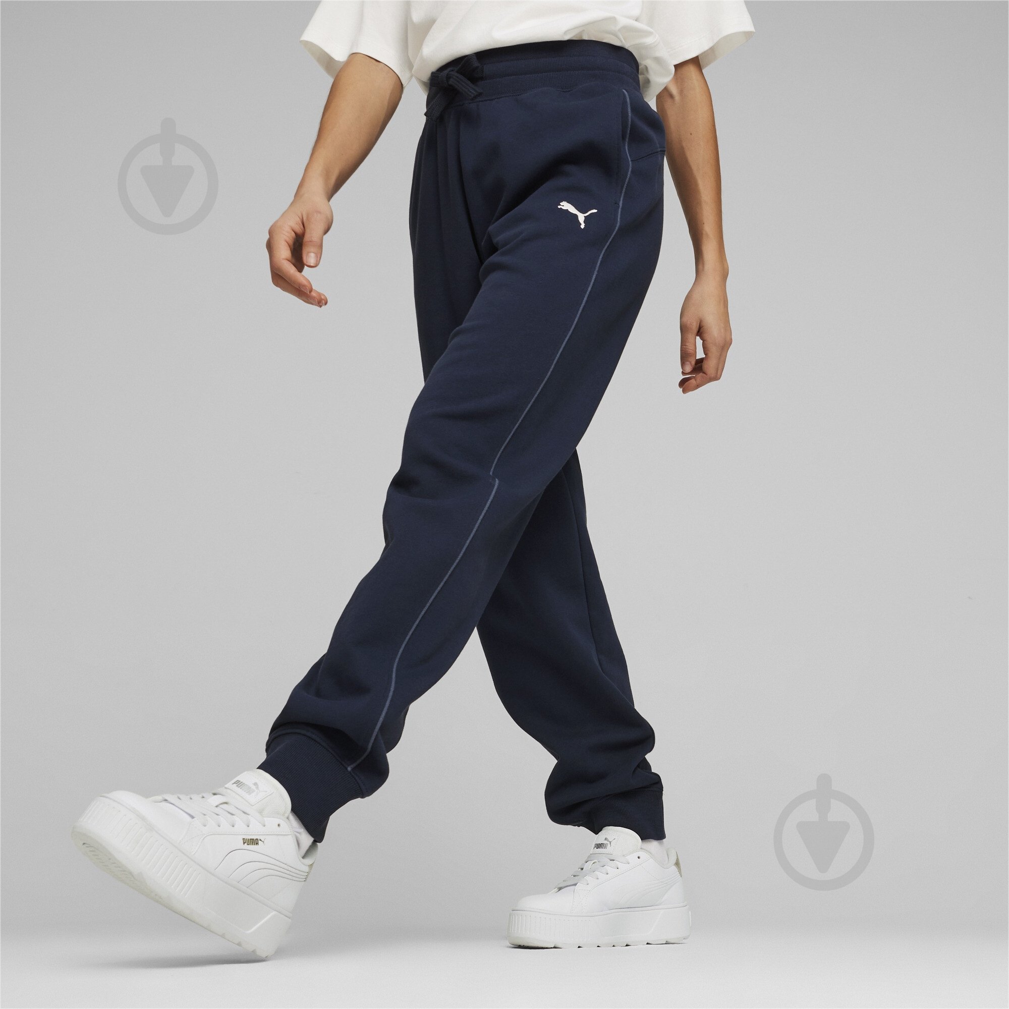 Брюки Puma HER HIGH-WAIST PANTS TR 67788914 р. S синий - фото 4