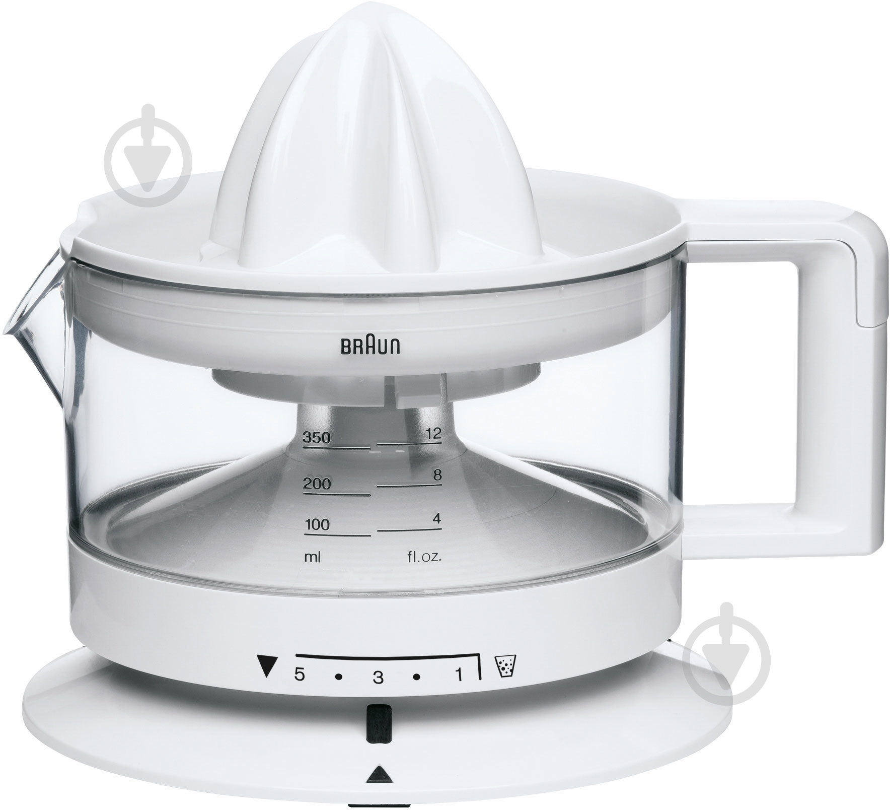 Пресс для цитрусовых Braun CJ 3000 WH - фото 1 Пресс для цитрусовых Braun CJ 3000 WH - фото 1