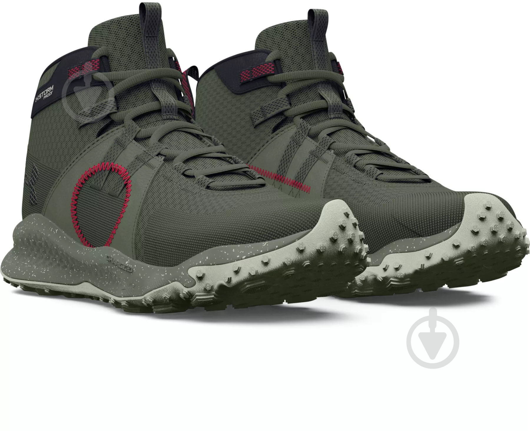 Ботинки Under Armour UA CHARGED MAVEN TREK WP 3026735-301 р.45 зеленый - фото 3