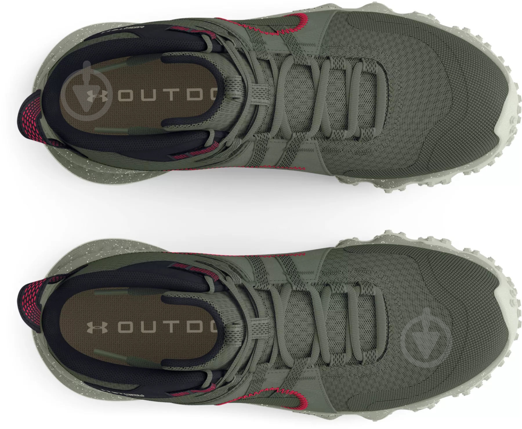 Ботинки Under Armour UA CHARGED MAVEN TREK WP 3026735-301 р.45 зеленый - фото 4
