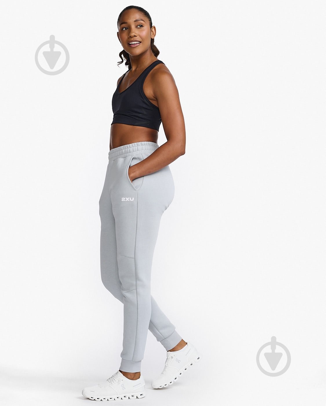 Брюки 2XU Commute Trackpants WR7079b_HBM/WHT р. M серый - фото 7 Брюки 2XU Commute Trackpants WR7079b_HBM/WHT р. M серый - фото 7