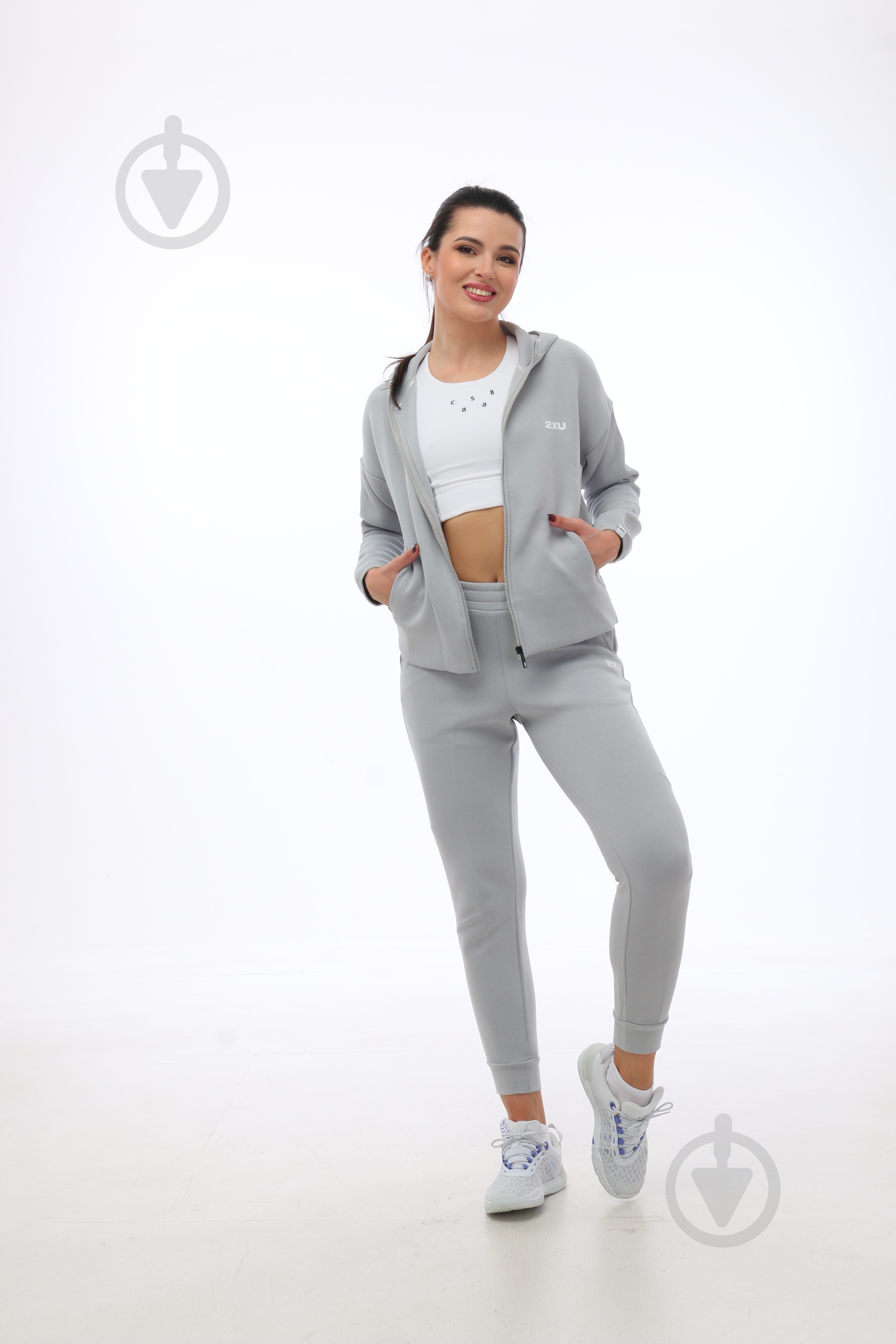 Брюки 2XU Commute Trackpants WR7079b_HBM/WHT р. M серый - фото 8 Брюки 2XU Commute Trackpants WR7079b_HBM/WHT р. M серый - фото 8