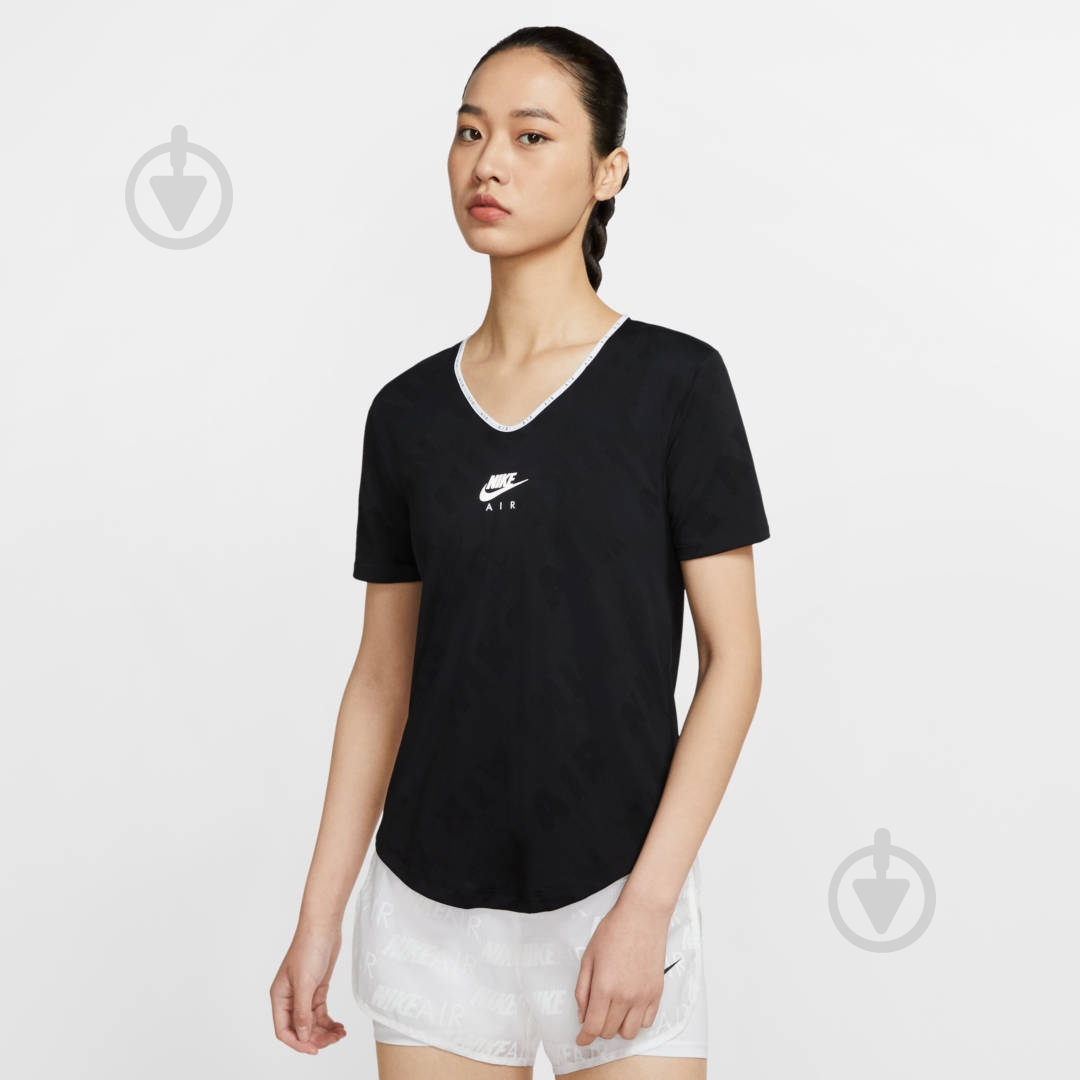 Футболка Nike W NK AIR TOP SS CJ2064-010 р.XL черный - фото 4