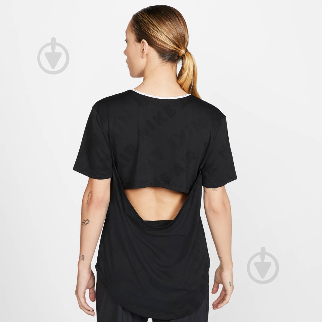 Футболка Nike W NK AIR TOP SS CJ2064-010 р.XL черный - фото 5