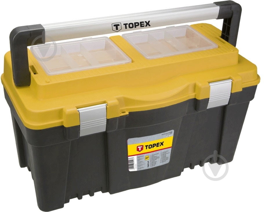Ящик для інструментів Topex 22" 79R128 - фото 1 Ящик для інструментів Topex 22" 79R128 - фото 1