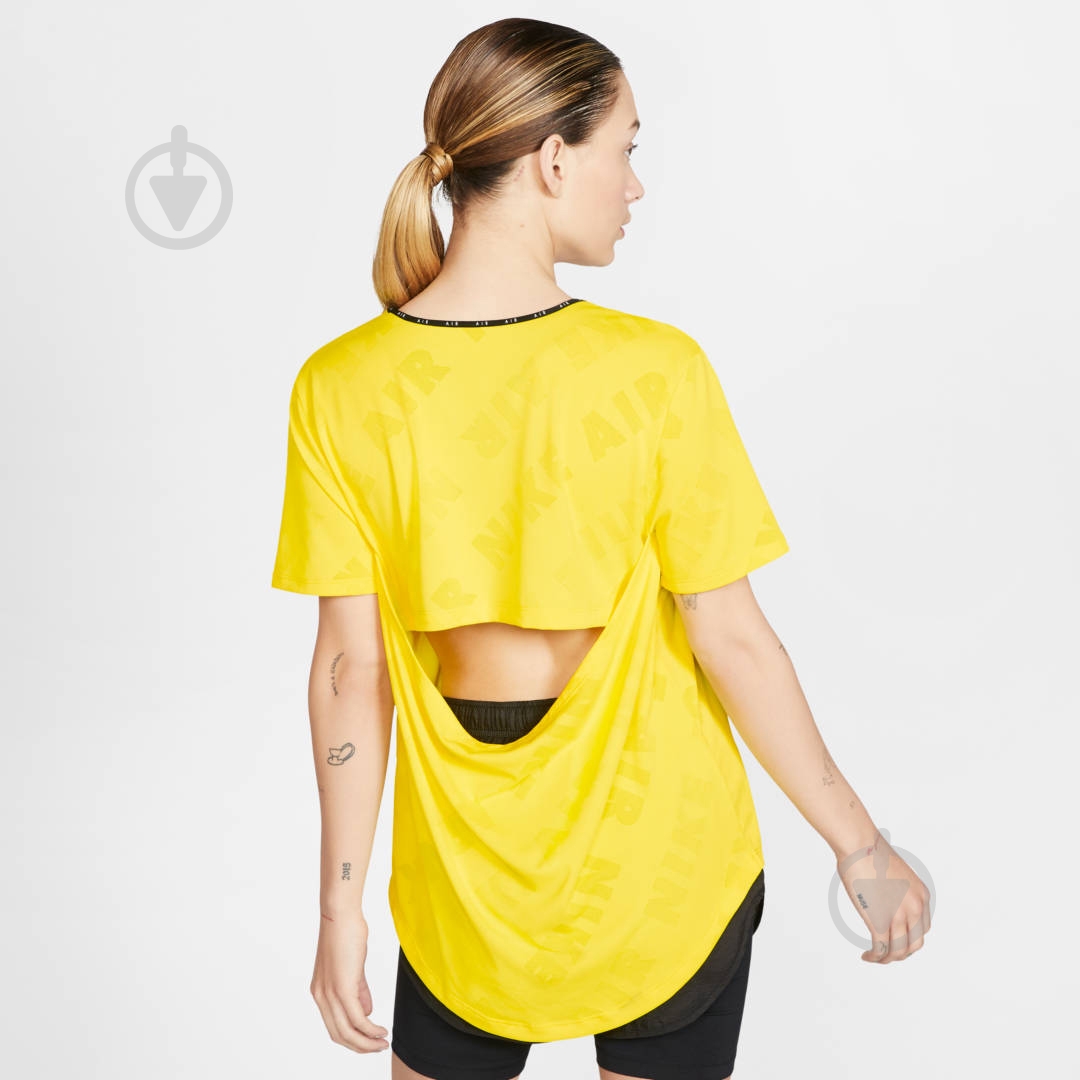 Футболка Nike W NK AIR TOP SS CJ2064-731 р.S желтый - фото 5