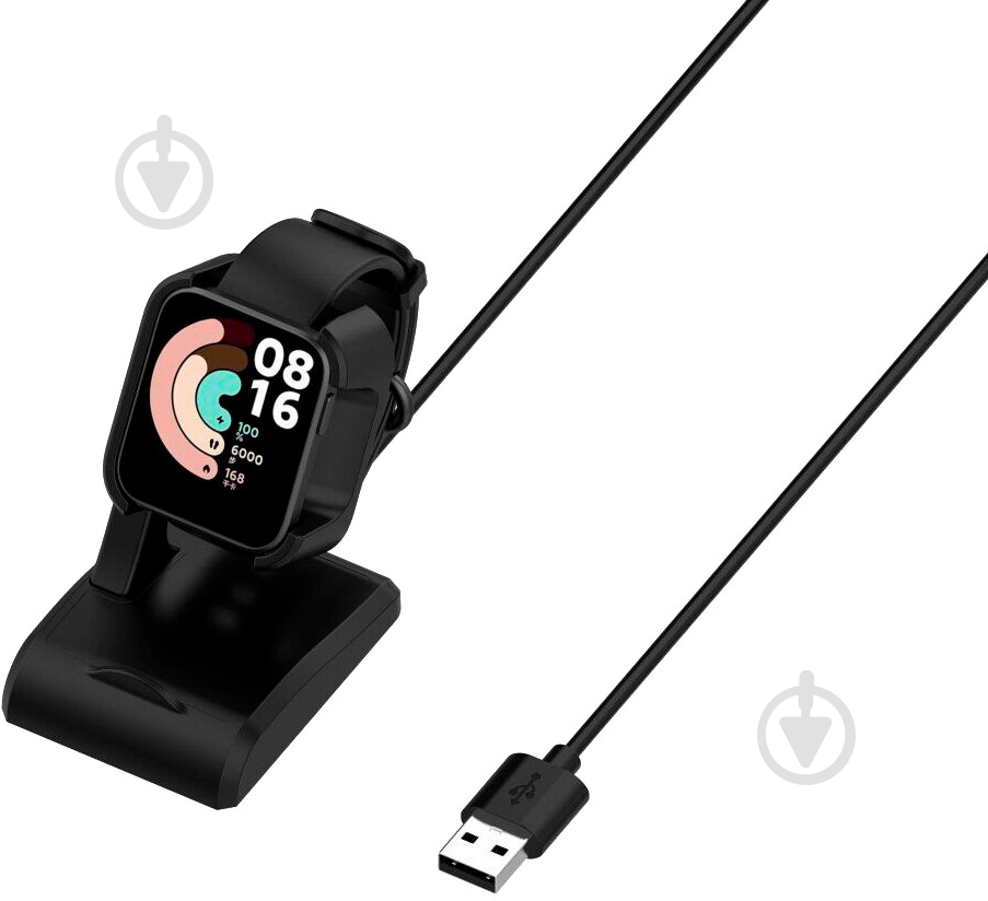 Зарядний пристрій Xiaomi Mi Watch Lite black 754423 - фото 6