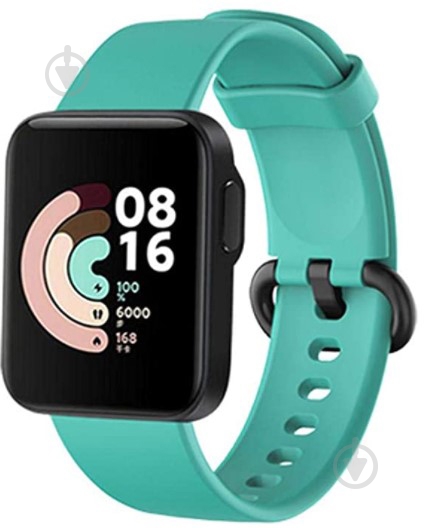 Ремешок Xiaomi Mi Watch Lite green 754422 - фото 2 Ремешок Xiaomi Mi Watch Lite green 754422 - фото 2