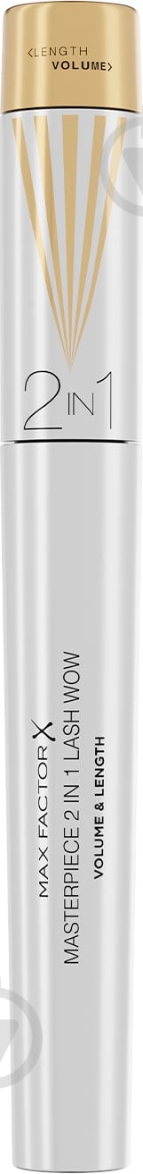 Туш Max Factor MASTERPIECE 2in1 LASH WOW коричневий 7 мл 7 г - фото 2 Туш Max Factor MASTERPIECE 2in1 LASH WOW коричневий 7 мл 7 г - фото 2