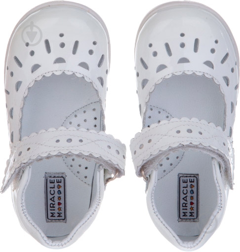 Туфли для девочек для девочки MiracleMe р.25 белый 12-2-09-2 0915 - фото 5 Туфли для девочек для девочки MiracleMe р.25 белый 12-2-09-2 0915 - фото 5
