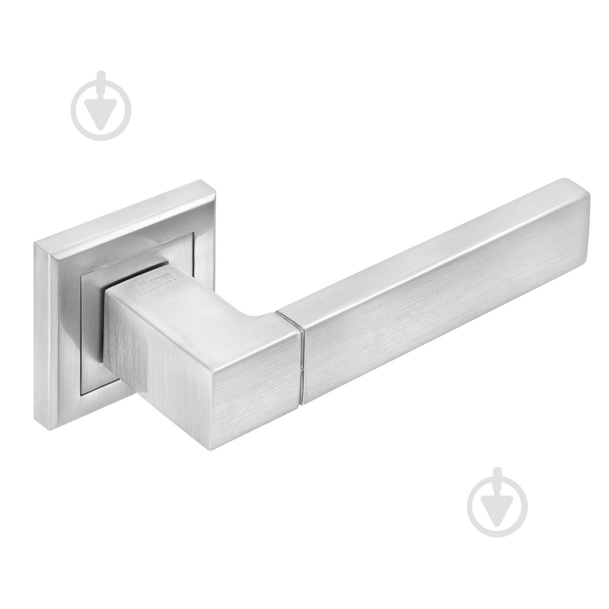 Ручка на розетке Linde а-2004 матовый хром - фото 1 Ручка на розетке Linde а-2004 матовый хром - фото 1