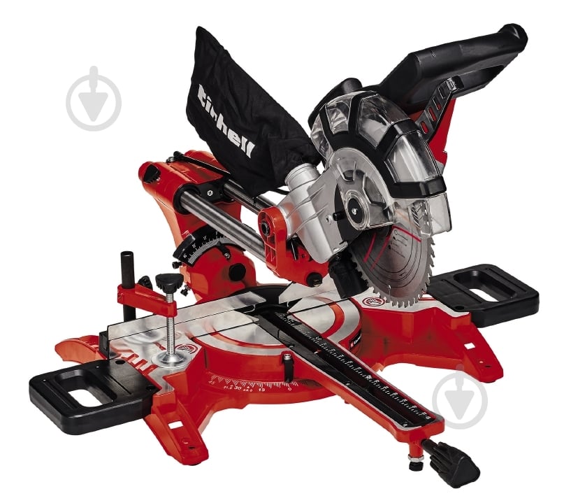 Пила торцовочная Einhell TC-SM 2131/2 Dual + TC-VC 1820 S - фото 3