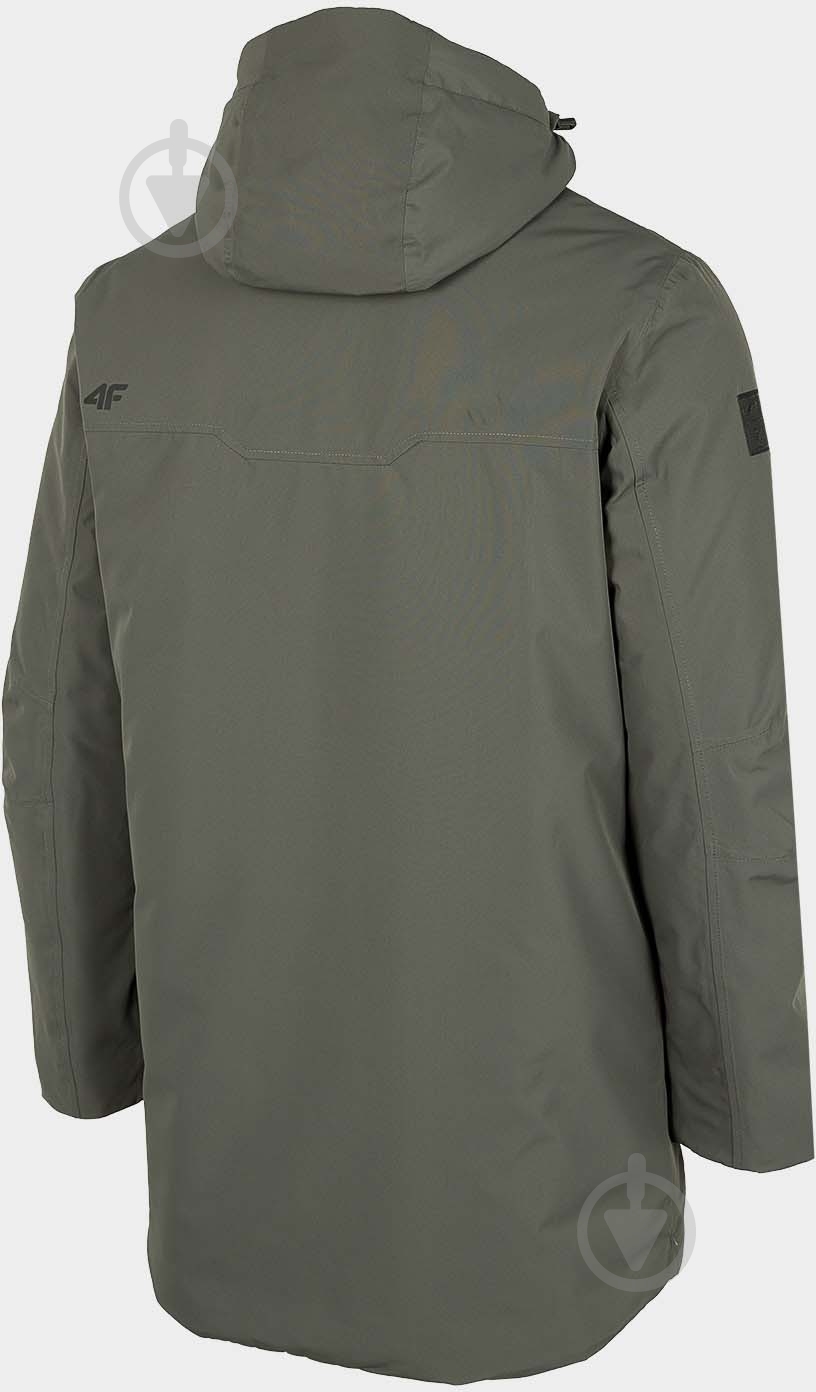 Куртка-парка мужская зимняя 4F JACKET KUM001 H4Z22-KUM001-44S р.3XL оливковая - фото 4