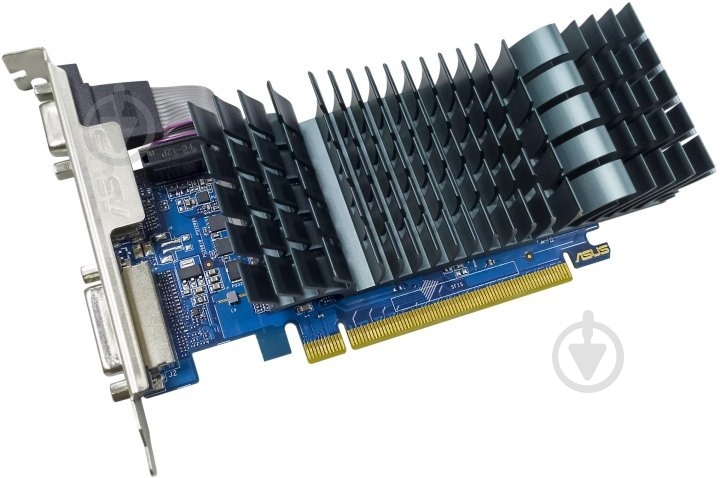 Видеокарта Asus GeForce GT 710 2GB GDDR3 64bit (90YV0I70-M0NA00) - фото 2 Видеокарта Asus GeForce GT 710 2GB GDDR3 64bit (90YV0I70-M0NA00) - фото 2