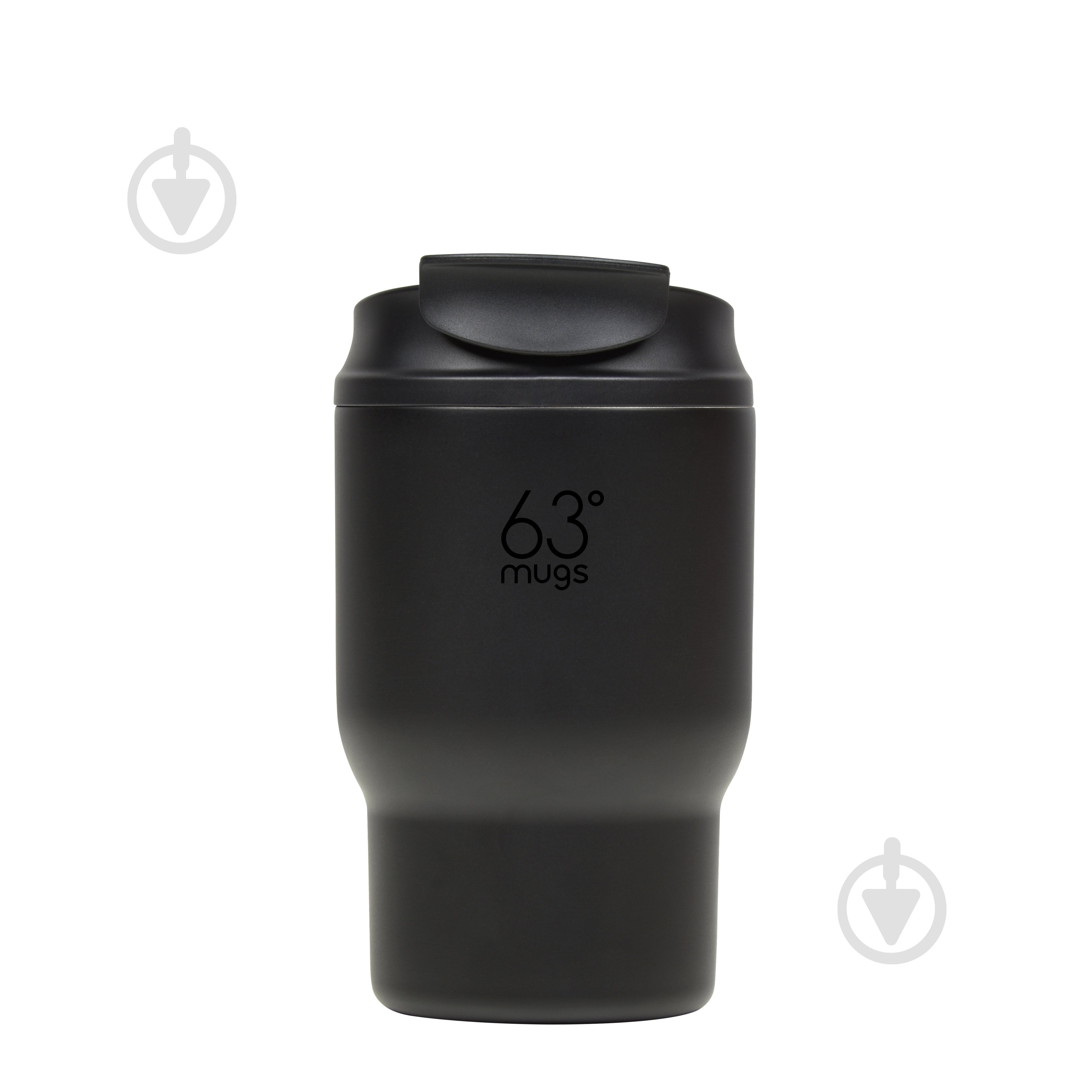 Термочашка 63MUGS Drive 360 мл Черная-Черная - фото 1