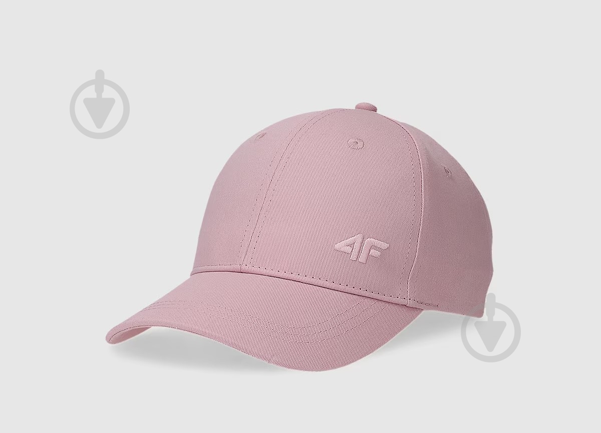 Кепка 4F BASEBALL CAP U464 4FWMM00ACABU464-56S S-M розовый - фото 1