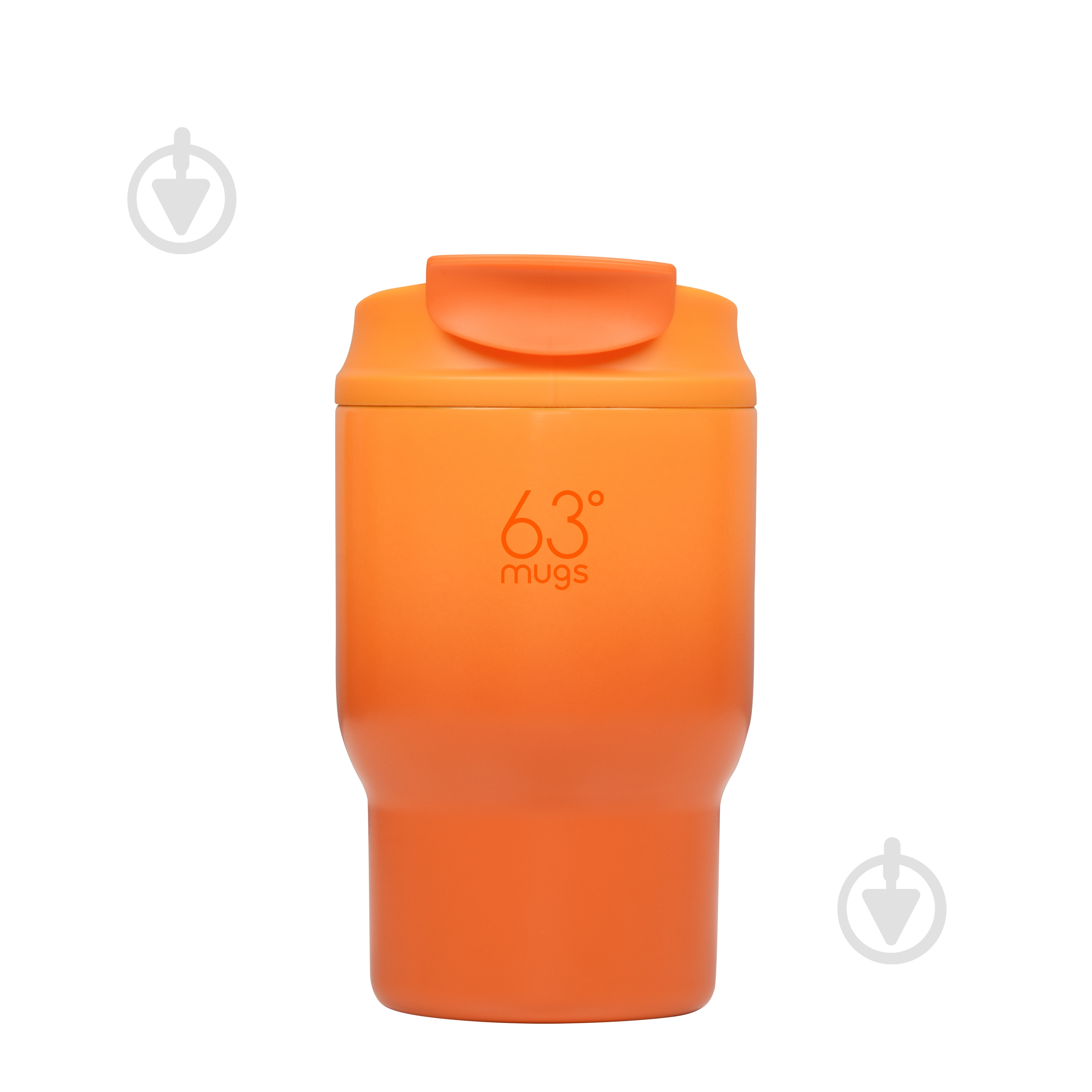Термочашка 63MUGS Drive 360 мл Зажигательная оранжевая - фото 1