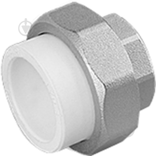 Муфта разъемная с внутренней резьбой ETS d20x1/2” - фото 1 Муфта разъемная с внутренней резьбой ETS d20x1/2” - фото 1