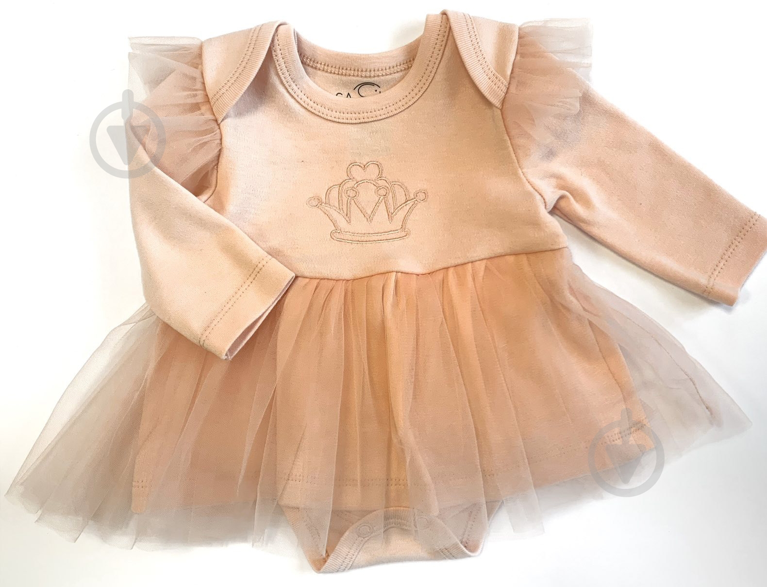Боди детское для девочки Sasha р.74 персиковый 4566/1 - фото 1 Боди детское для девочки Sasha р.74 персиковый 4566/1 - фото 1