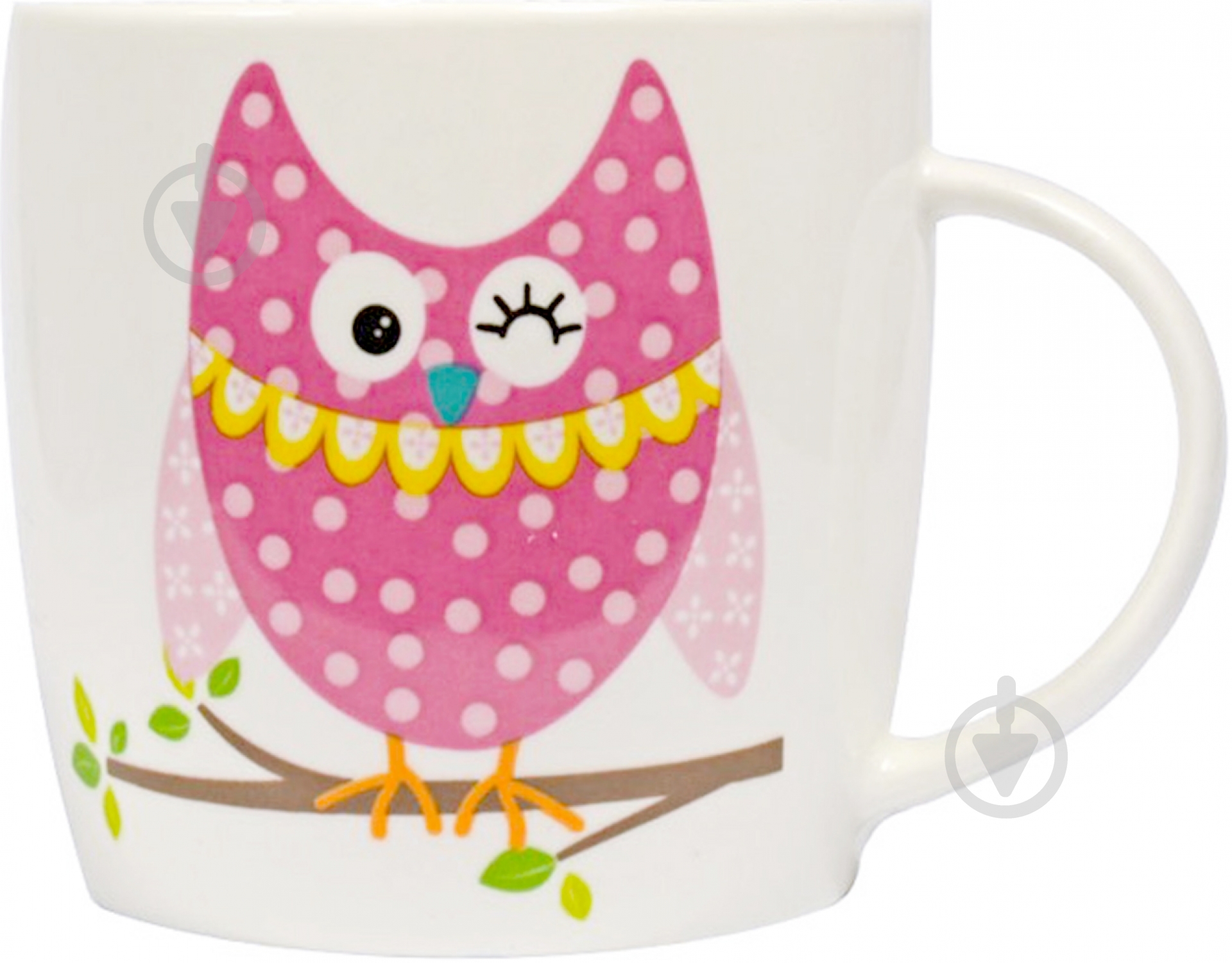 Чашка Keramia Сова 320 мл 21-272-034 - фото 1