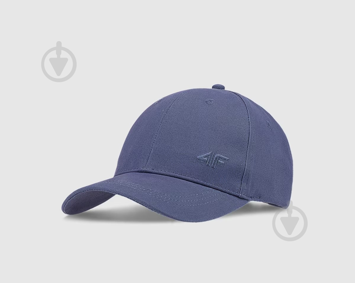 Кепка 4F BASEBALL CAP U464 4FWMM00ACABU464-32S S-M синий - фото 1