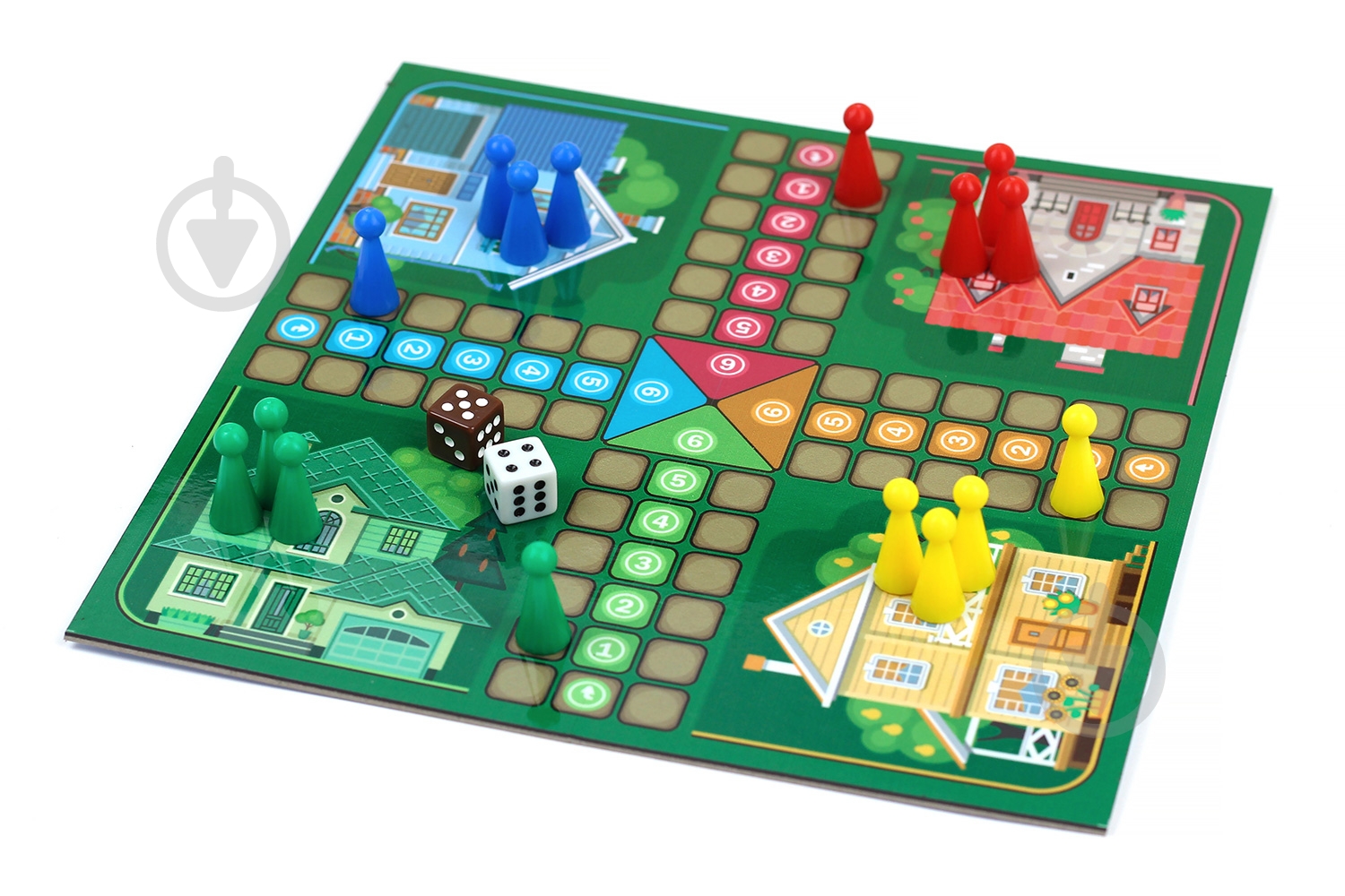 Гра настільна Умняшка Лудо 1463 - фото 2 Гра настільна Умняшка Лудо 1463 - фото 2