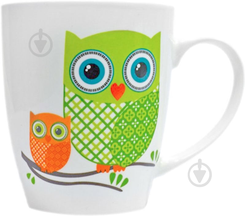 Чашка Keramia Сова и совенок 360 мл 21-272-028 - фото 1