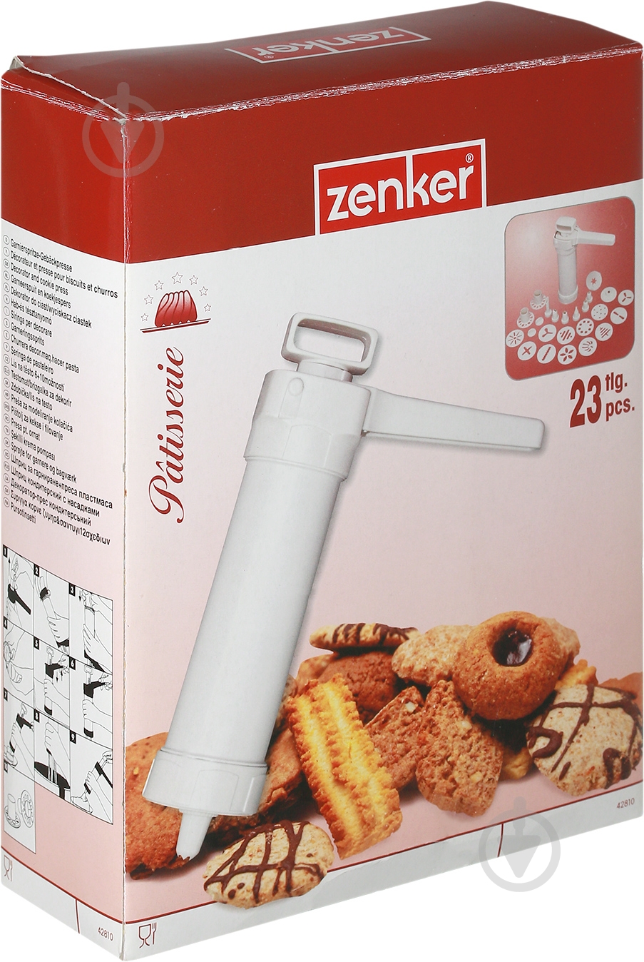 Шприц кондитерский Zenker 23 предмета 42810 - фото 4