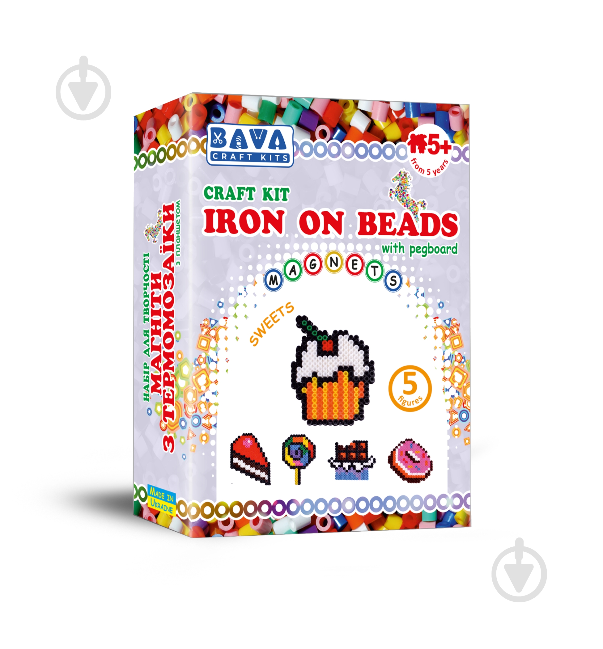 Термомозаїка Умняшка "Магніти з термомозаїки "Солодощі" ТМ-007 - фото 1