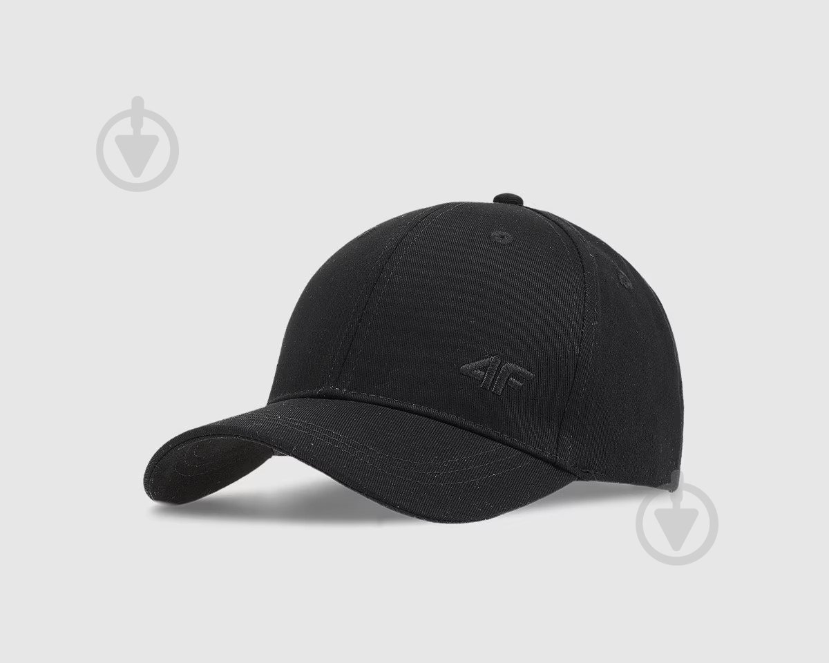 Кепка 4F BASEBALL CAP U464 4FWMM00ACABU464-20S S-M черный - фото 1 Кепка 4F BASEBALL CAP U464 4FWMM00ACABU464-20S S-M черный - фото 1