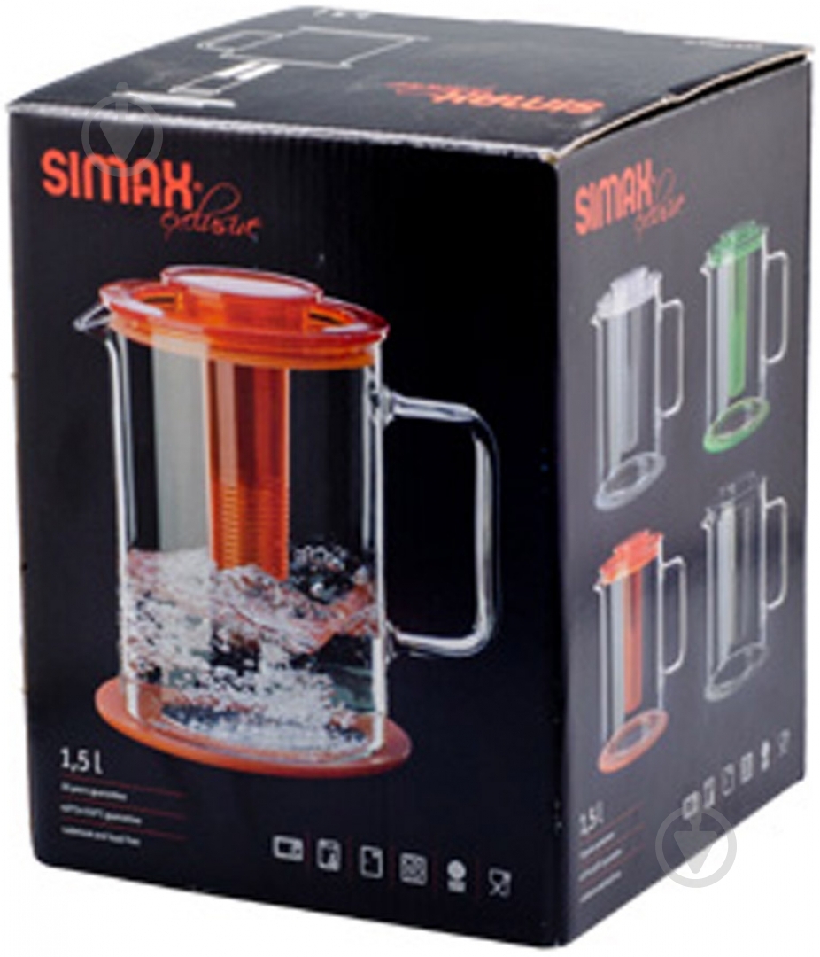 Чайник заварочный Simax Exclusive 1,5 л 2534/S/P - фото 2